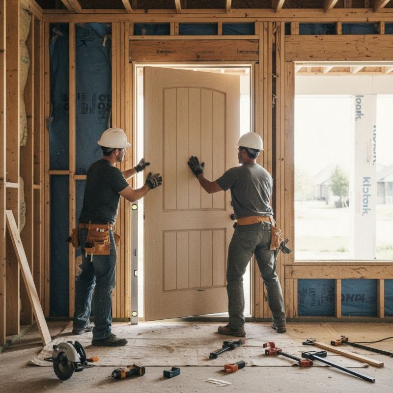 Hidden Door Installation